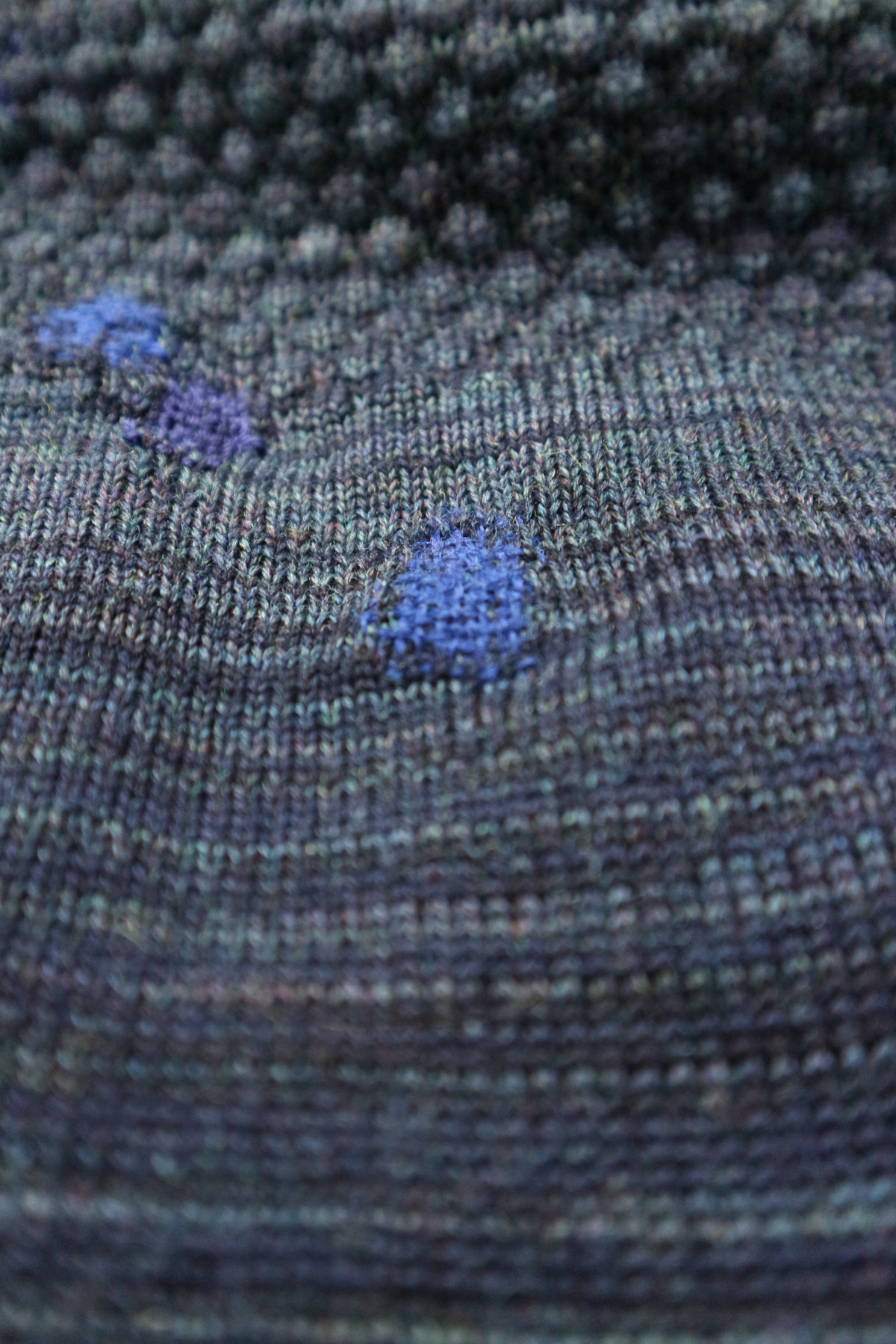 visible mending knitwear