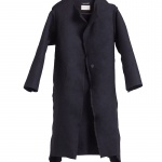 long black coat merino wool