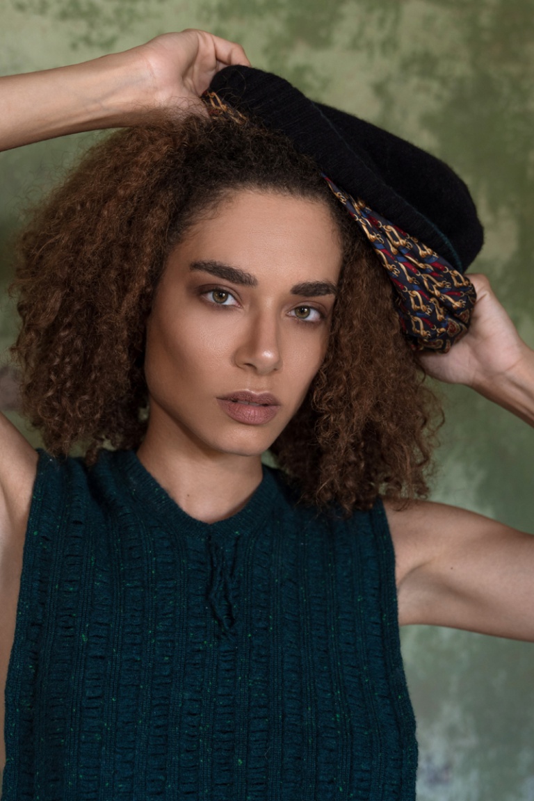 Tilney Beanie Plus Black Valentina Karellas