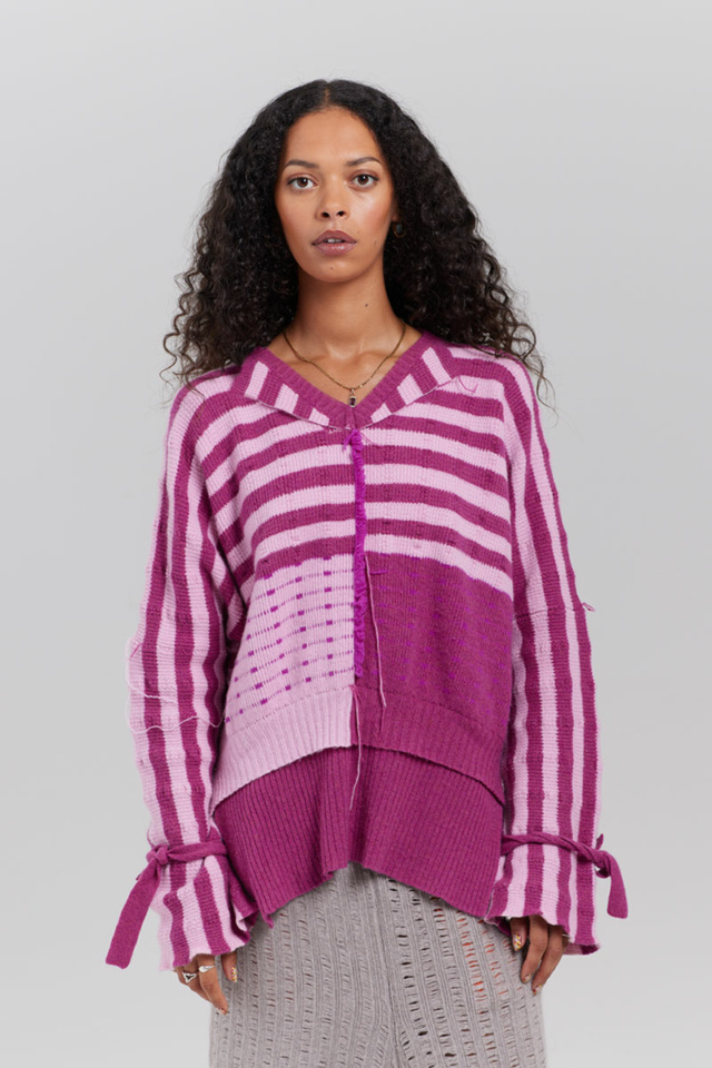 pink cashmere jumper