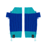 blue cashmere mittens