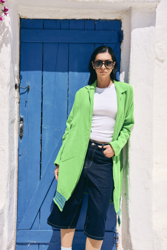 Lambswool Green coat