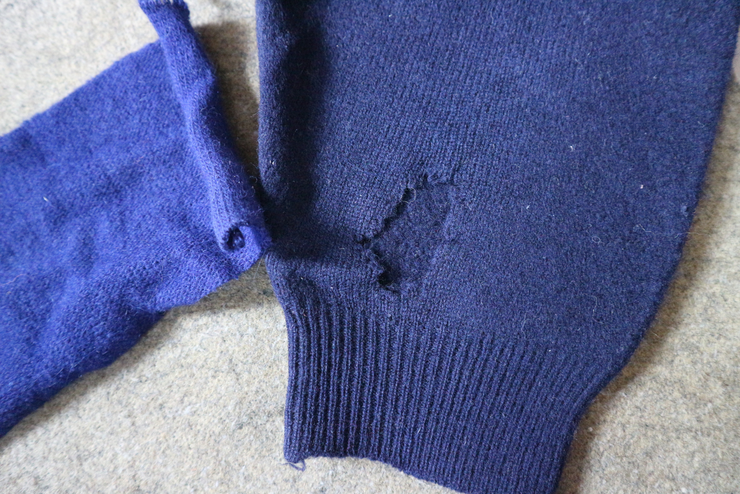 Visible Mending Scotch Darning Valentina Karellas