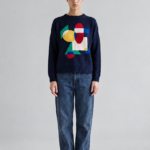 Larch Jumper Navy Ecomm front